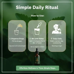 gentle plant extract drops