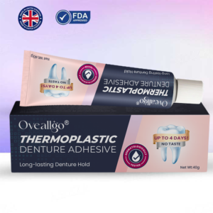 thermoplastic oral care adhesive
