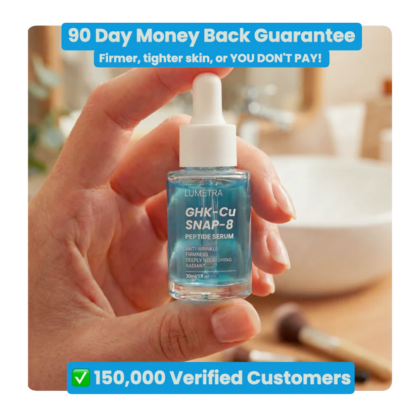 lumetra copper peptide skin care serum