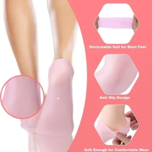 silicone moisturizing socks