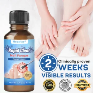 healrize liquid treatment for yellow and thick nails