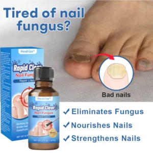 healrize nano technology for deep nail penetration
