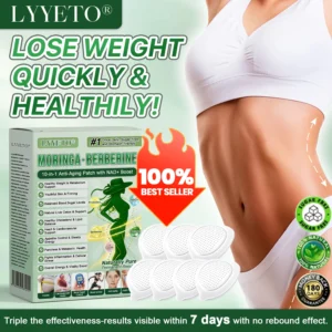 lyyeto moringa berberine nad+ patch for skin renewal results