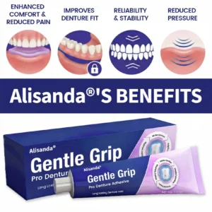 alisanda professional grade denture grip for eating