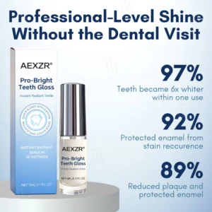 aexzr teeth gloss for professional whitening finish