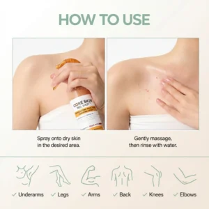 core skin bright peel spray