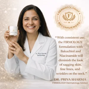 sculpting neck cream by firmology for fine lines