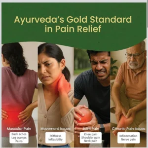 soothing massage oil with warming effect