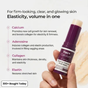 glow-boosting face balm stick for dry skin