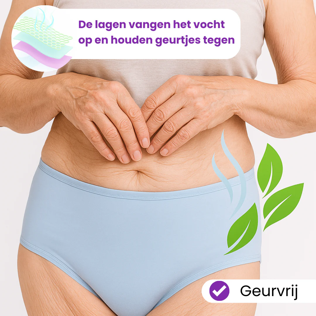 everdry highwaist underwear for postpartum and incontinence