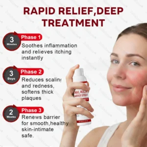 how to apply healrize spray for skin flare-up relief