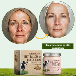 natural grass-fed beef tallow formula by talloglow brand