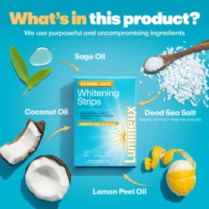 how to apply lumineux strips for sensitive teeth