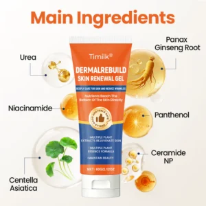 timilk dermalrebuild skin renewal gel for results