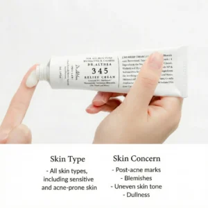 advanced oil-free technology by skincare brand