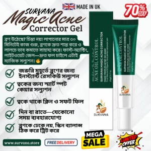 natural anti-acne formula by survana brand