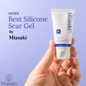 miasaki scar gel before and after acne scar fading