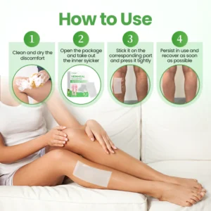how to apply healrize patch for varicose veins