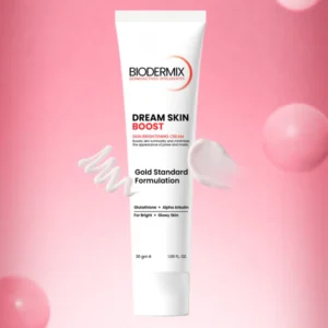 dream skin cream before and after skin brightening