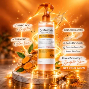 natural kojic acid and turmeric formula by dr melaxin brand