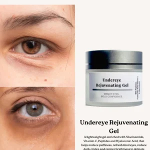 undereye gel before and after smoothing fine lines