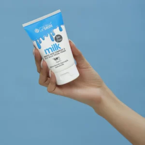 how to use milk foam cleanser for dry skin