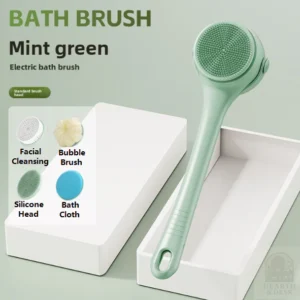 sonic body brush & back scrubber for results