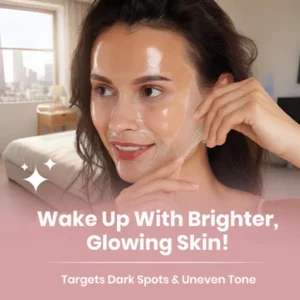 how to apply night recovery mask for glowing skin