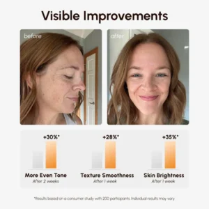 vitamin c brightening pads for results