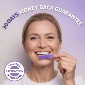 magic white purple whitening strips for results