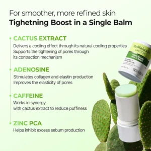 how to apply cactox for instant pore tightening