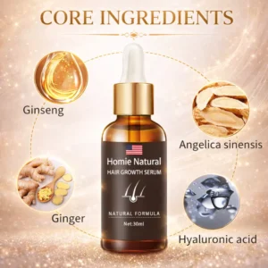 homie hair serum for results